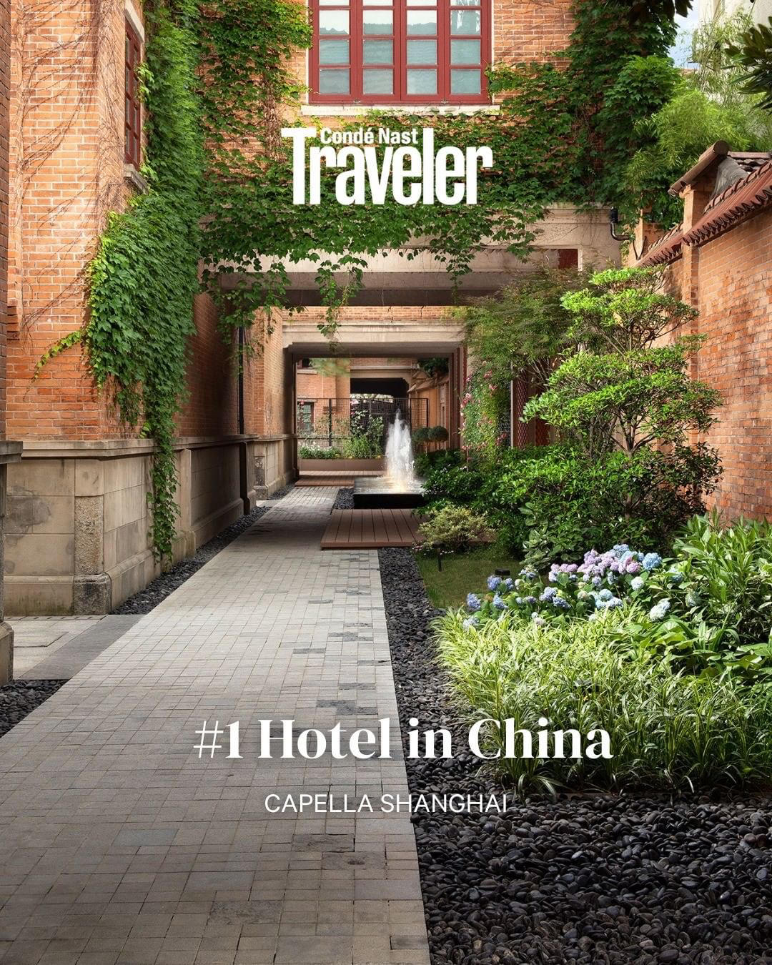 Capella Shanghai - We are thrilled to share that Capella Shanghai has been named the #1 Hotel in Chi
