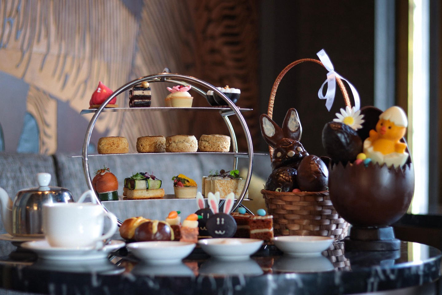 image  1 Indulge in an exquisite afternoon tea experience specially curated for Easter at The St